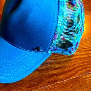 Prana ball cap, mesh colorful back